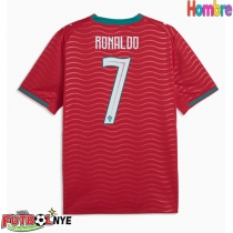Camiseta Portugal Cristiano Ronaldo #7 Primera Equipación Mundial 2026 manga corta